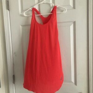 Coral Nike tank top